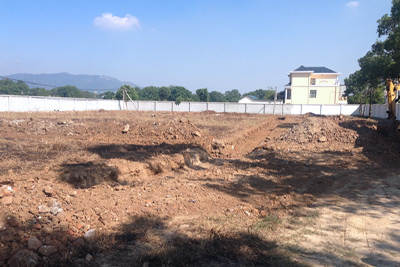 懷寧縣月山鎮黃嶺小學巖溶塌陷防治工程